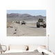 Convoy Military Vehicles Traveling Wall Decal