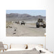 Convoy Military Vehicles Traveling Wall Decal