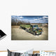 Students Checking Trailer M872 Wall Decal