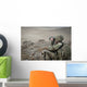 Soldier Watches Impact Area Wall Decal
