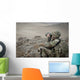 Soldier Watches Impact Area Wall Decal