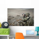 Soldier Watches Impact Area Wall Decal