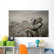 Soldier Watches Impact Area Wall Decal