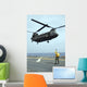 Airman Directs Army Ch-47 Wall Decal