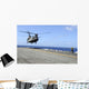 Ch-47 Chinook Helicopter Landing Wall Decal