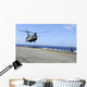 Ch-47 Chinook Helicopter Landing Wall Decal