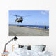 Ch-47 Chinook Helicopter Landing Wall Decal