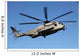 Us Marine Corps Ch-53 Wall Decal Design 3