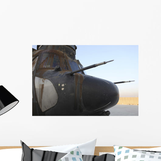 Disabled Ch-47 Chinook Forward Wall Decal