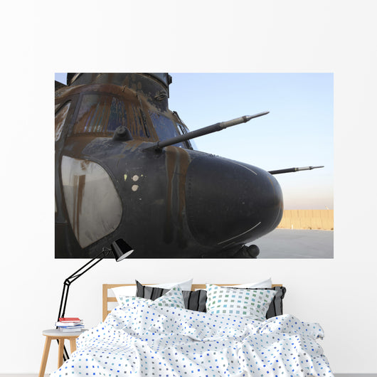 Disabled Ch-47 Chinook Forward Wall Decal