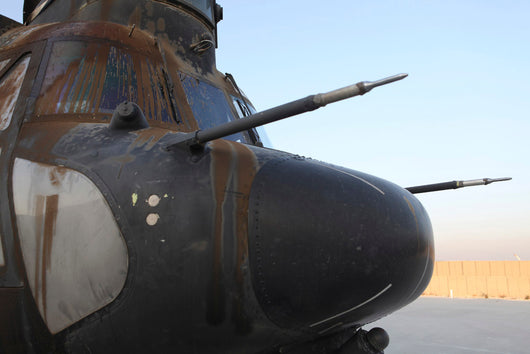 Disabled Ch-47 Chinook Forward Wall Decal