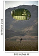 Soldier Prepares to Land Wall Decal
