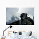 Self-portrait Aerial Combat Photographer Wall Decal Design 4
