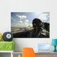 Self-portrait Aerial Combat Photographer Wall Decal Design 2