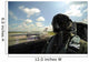 Self-portrait Aerial Combat Photographer Wall Decal Design 2