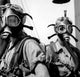 Women Wearing Oxygen Masks Wall Decal