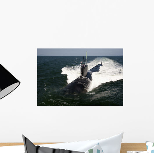 Virginia-class Attack Submarine Uss Wall Decal