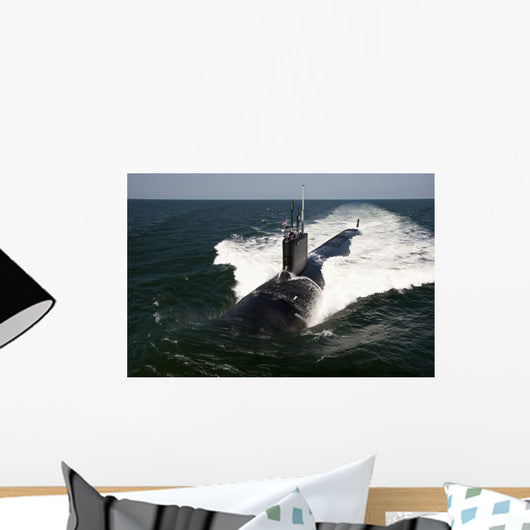 Virginia-class Attack Submarine Uss Wall Decal