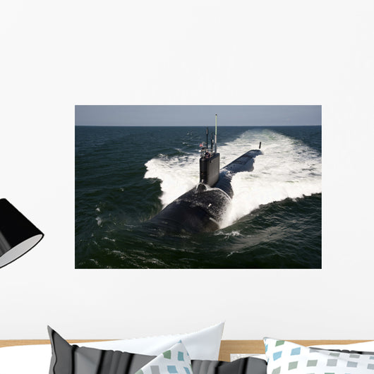 Virginia-class Attack Submarine Uss Wall Decal