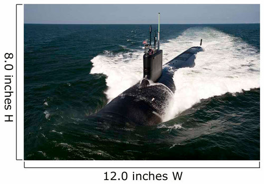 Virginia-class Attack Submarine Uss Wall Decal