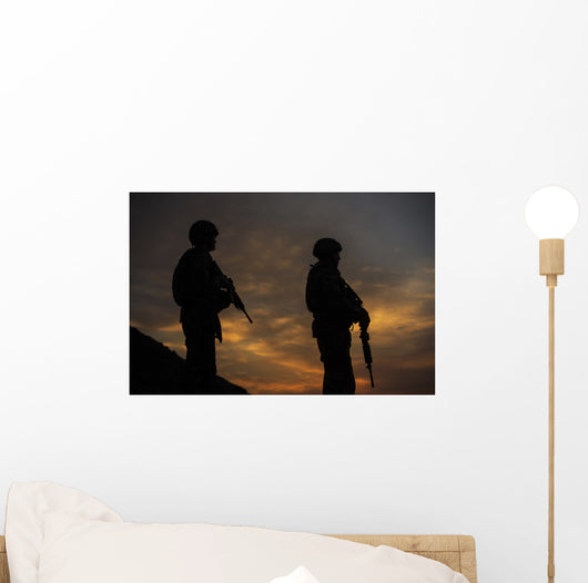 Silhouette Us Air Force Wall Decal