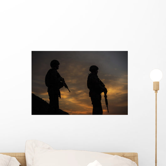 Silhouette Us Air Force Wall Decal