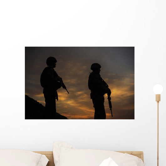 Silhouette Us Air Force Wall Decal