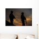 Silhouette Us Air Force Wall Decal
