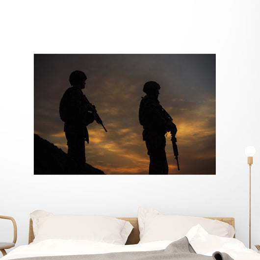 Silhouette Us Air Force Wall Decal