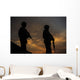 Silhouette Us Air Force Wall Decal
