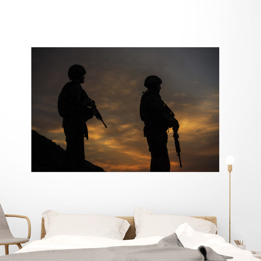 Silhouette Us Air Force Wall Decal