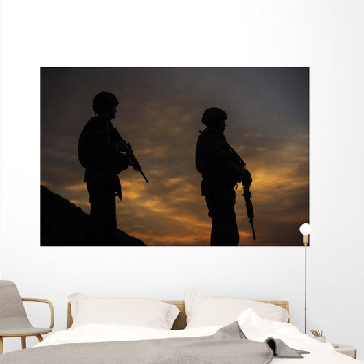 Silhouette Us Air Force Wall Decal