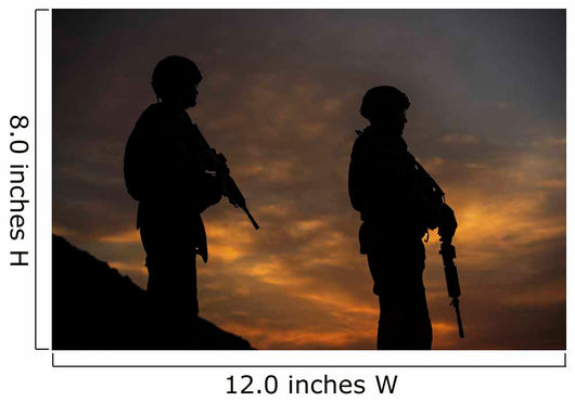 Silhouette Us Air Force Wall Decal