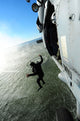 Naval Air Crewman Jumps Wall Decal