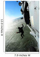 Naval Air Crewman Jumps Wall Decal