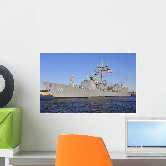 Guided-missile Frigate Uss Underwood Wall Decal