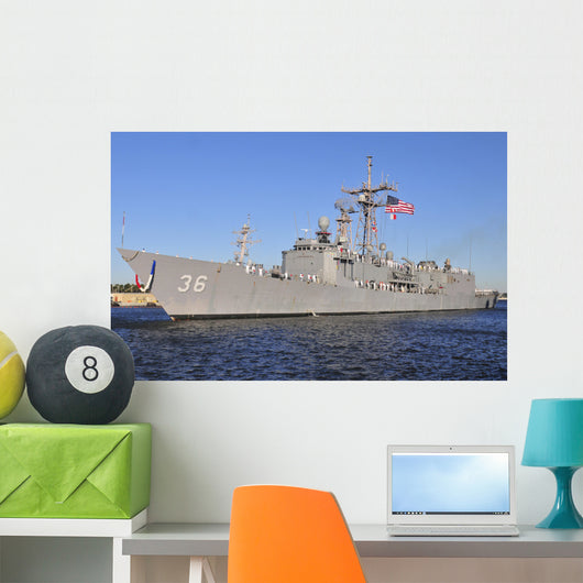 Guided-missile Frigate Uss Underwood Wall Decal