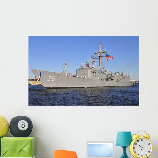 Guided-missile Frigate Uss Underwood Wall Decal