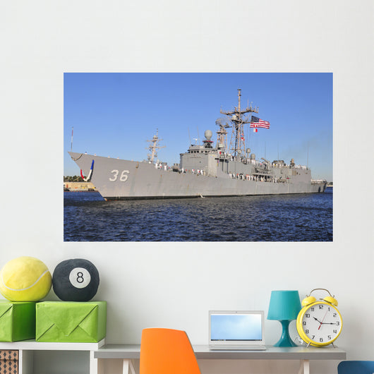 Guided-missile Frigate Uss Underwood Wall Decal