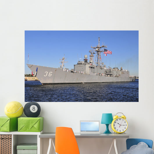 Guided-missile Frigate Uss Underwood Wall Decal