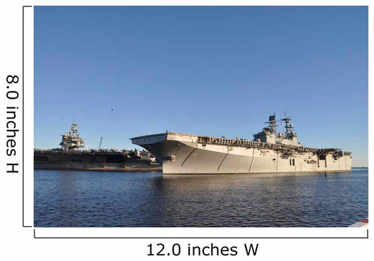 Uss Bataan Arrives Naval Wall Decal Design 5