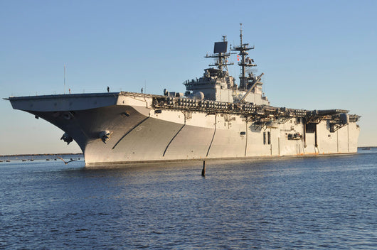 Uss Bataan Arrives Naval Wall Decal Design 4