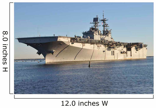 Uss Bataan Arrives Naval Wall Decal Design 4