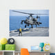 Army Ah-64d Apache Helicopter Wall Decal Design 3