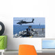 Army Ah-64d Apache Helicopter Wall Decal Design 2