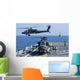 Army Ah-64d Apache Helicopter Wall Decal Design 2