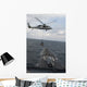 Mh-60s Sea Hawk Helicopter Wall Decal Design 4