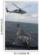 Mh-60s Sea Hawk Helicopter Wall Decal Design 4
