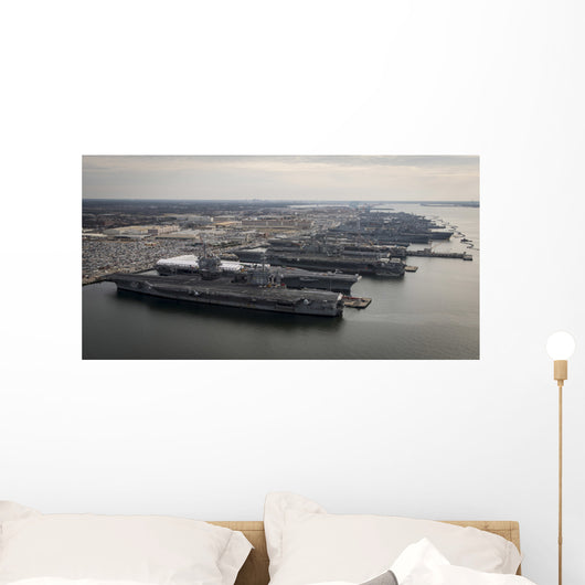 Aircraft Carriers Port Naval Wall Decal Design 3