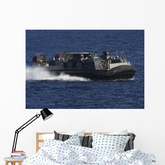 Landing Craft Air Cushion Wall Decal Design 5